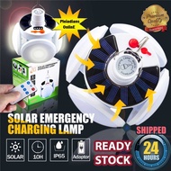 HOMIEE Solar Light Bulb Outdoor Fold Emergency Rechargeable Bulb Light Lampu Solar Camping