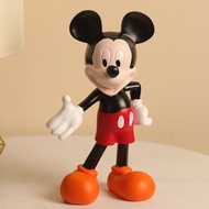 Mickey Mouse ของตกแต่งบ้าน รูปตุ๊กตาการ์ตูน ของตกแต่งห้องนั่งเล่น ชั้นวางเครื่องดื่ม ชั้นวางเครื่องป