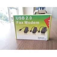 全新 USB 2.0 FAX MODEM 電腦外接傳真