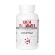 NBI Supreme Daily Multivitamin with Vitamin A, C, D, E, K, B6, and B12 | Multi Mineral Supplement fo