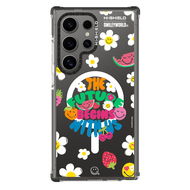 HI-SHIELD Stylish Magsafe Shockproof Case รุ่น Happy Smile8 [SAMSUNG S24 Ultra  S25 Ultra] - เคสแม่เ