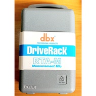 RTA-M DriveRack DBX Measurement Mic Professional Series PA PX PA+ PA2 and 260
