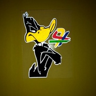 STIKER BENETTON PANGKAH ITIK DUCK MOTOR STIKER
