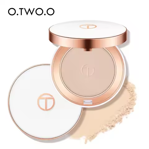 O.TWO.O Face Setting Powder Super Fine Powder Texture Oil-Control 3 Colors Matte Smooth Finish Conce