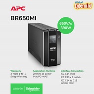 APC BR650MI Back-UPS Pro, 650VA/390W, Tower, 230V, 6x IEC C13 outlets, AVR, LCD, User Replaceable Battery