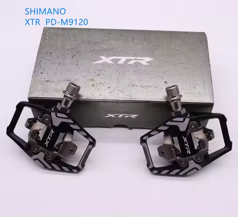 Shimano XTR M9100 M9120 Mountain Bike SPD Clipless race Pedals Set & Cleats upgrade for M9000 M9020