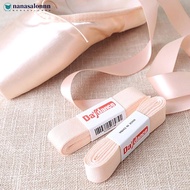 NANASALONNN 200cm Woman Satin Canvas Ballet Pointe Shoes Bandage For Ballerina Dancing H9M4