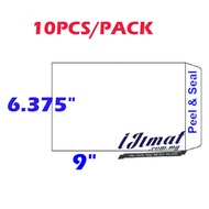 (10pcs/pack) Brown Envelope/ White Envelope 6.375"x9" 7"x10" 8"x11" 9"x12.75" 10"x13" 12"x16" 10x15"
