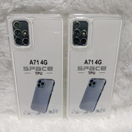 SoftCase Casing SAMSUNG A71 4G Silicone Transparent TPU SPACE Handphone