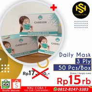 Masker premium non Medis 3 ply Termurah 1 box isi 50 pcs |