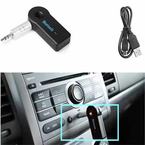 2 in 1 Car Bluetooth receiver aux for Mercedes Benz A Class W176 W169 B W246 W245 C W205 W204 W203