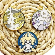 Two-Dimensional Pokémon Mythical Beast Brooch Super Dream Arceus Kirachi Metal Badge cos #G4. 7g #