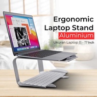 JieYou Ergonomic Laptop Stand Holder Aluminum - P49 - Tinari
