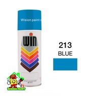 BLUE ( 213 ) WIN Spray TOA Tin 400cc  Tin /Spray Tin /Cat Tin/ 喷漆 / Cat Spray / Acrylic Lacquer Pain