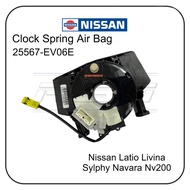 Nissan Latio Livina Navara Sylphy Nv200 Clock Spring Air Bag 25567-Ev06E