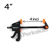 Klem F Clamp 4 inci Quick Clamp Release Clamp Kayu Klem F Klem Kayu DIY Woodworking Alat Jepit Penje