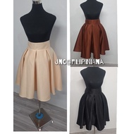 Midi skirt Hightwaist plits style fabric dutches lenght 23inches