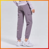 Lululemon yoga sports and leisure pants have pocket drawcord design, loose and breathable Yoga Fitness pant LU1129