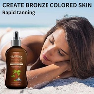 Tanning Oil, Sunless Tanning Oil Natural Organic Ingredients Facial Tanning Lotion