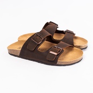 BIOLINE Sandal Outdoor Beach Slippers Two-Strap Cork Sole - D01
