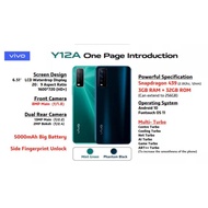 vivo Y12A | 3GB + 32GB | 6.51" LCD | 5,000mAh | 13MP Dual Camera