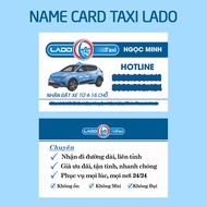 Print Business Card Visit Card | Name Card TAXI LADO | Print According to Required Information | MS: