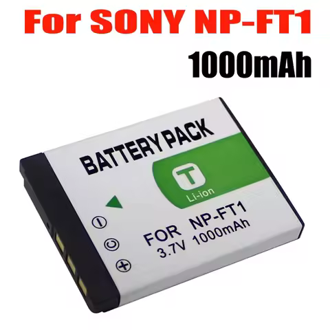 1pcs NP-FT1 NP FT1 3.7V 1000mah Replacement Li-ion Battery For Sony Cyber-shot DSC-L1 M1 M2 T10 T11 