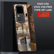 Glossy Glossy Glossy Case - Case VIVO V30/VIVO V30 PRO NEW Fashion casing NABAWI Mosque - Bumper Hardcase casing Cover For Mobile Phones - Wallpaper casing hp bisa