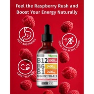 Vitamin B1 and B Liquid Drops, B1 Sublingual Vitamin B Complex - B 1 Vitamin 000mcg - B1