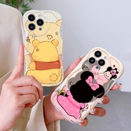 For Realme Note 60 GT 6T GT Neo5 SE Neo6 SE GT3 GT6 Narzo 30 30A 50 70 Pro Cartoon Mickey Minnie Wav