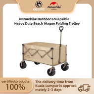 Naturehike Outdoor Collapsible Wagon Garden Folding Cart for Camping Shopping Hiking Picnic Heavy Du