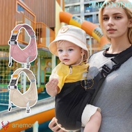 ANEMONE Infant Sling Backpack, Solid Color Newborn Front Holding Baby Wrap Carrier, Safety Horizonta