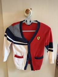 Scuderia Ferrari 紅色針織外套