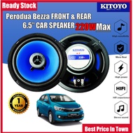 Perodua Bezza Speaker Kereta Bezza 1602C 6.5 Inch 220W 12V 4ohm Car Speaker 6.5 inch Audio in Coaxia