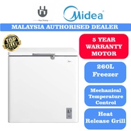 MIDEA Chest Freezer 260L WD-260WA WD-260W