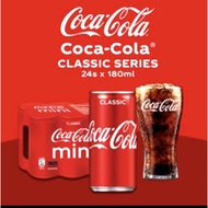 MINI COKE CLASSIC / ZERO 180ml x 24cans
