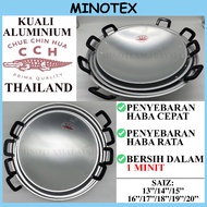 Kuali Aluminium Berkilat Cap Buaya / Kuali Aluminium Buaya / Aluminium Wok / Aluminium Cookware
