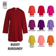 Eight Square Muslimah Drifit Minimesh Jersi Labuh Sukan Microfiber Quick Dry Plain Shirt PT2