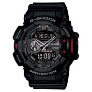 CASIO G-SHOCK GA-400 series GA-400-1B 全黑色 GSHOCK GA400