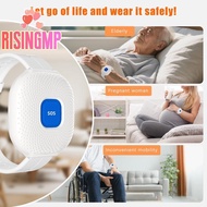 [risingmpS] Waterproof Tuya Smart Wifi Safety SOS Bracelet Emergency Alert SOS Watch Elderly Fall Al