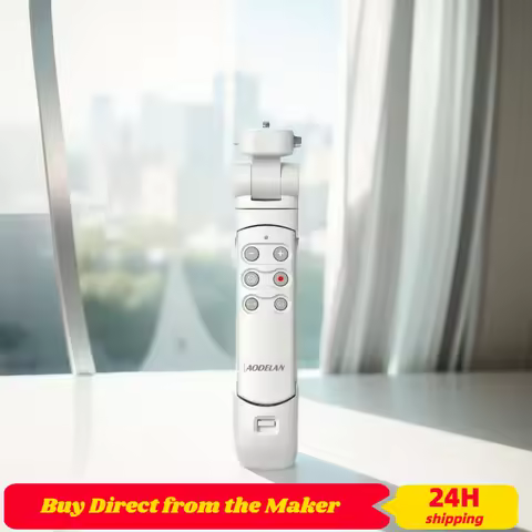 Wireless Remote Control Grip Tripod YouTube TikTok Vlogging Shoot for Sony ZV-E10 ZV-E1 ZV-1F A6400