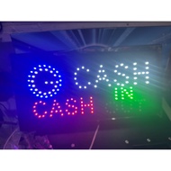 GCASH cash in out Light Box, LED Signage Display