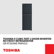 Toshiba 9 Cubic Feet 2 Door Inverter No Frost Refrigerator