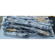 TS RACING/GL RACING OPEN PIPE SILVER/GOLD @GOLD/SILVER EX5 DREAM/KRISS100/KRISS110/SRL110/LC135/LC13