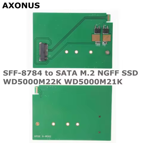 1p WD5000MPCK SFF-8784 SATA Express to NGFF M.2 adapter Cards expresscard PCBA for UltraSlim Hard Di