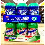 Lot of 6 Jars of Pure Fresh Sugar-Free Mentos Gum Mint Flavor/Watermelon Flavor 17.5g