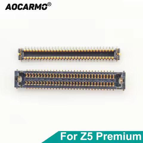 Aocarmo LCD Display Flex Cable FPC Male Female Connector Plug On Motherboard For Sony Xperia Z5 Prem