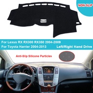 Car Dashboard Cover Dash Mat For Lexus Rx Rx300 Rx350 2004 2009 Flannel Suede Polyester For Toyota H