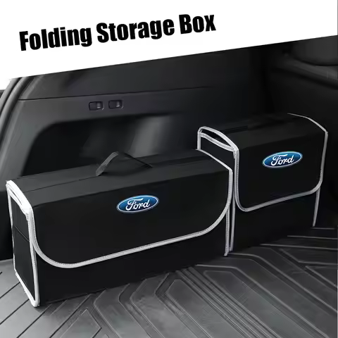 Car Folding Storage Bags Trunk Stowing Tidying Box For Ford ST Mondeo Fiesta Focus Mustang Foose Kug