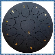 (FTQN) 10-Inch 11-Tone Outdoor Rain Drum Garden Rain Drum Rain Chakra Drum Ethereal Drum Hand Drum